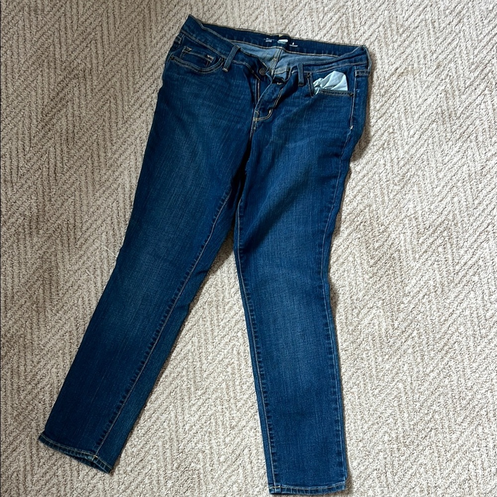 Old Navy Blue Skinny Jeans - 8 Short